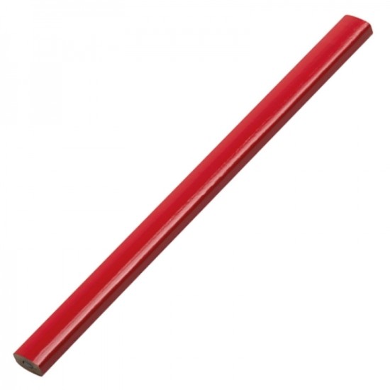Олівець столярний, колір червоний - 089605