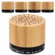 Колонка бамбукова Bluetooth Fleedwood, колір натуральний - 090113