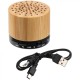 Колонка бамбукова Bluetooth Fleedwood, колір натуральний - 090113