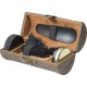 Набір для чищення взуття Grenoble, колір коричневий - 323101