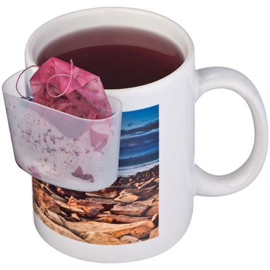 Тримач для чаю в пакетиках EL SALTO, колір прозорий - 344466