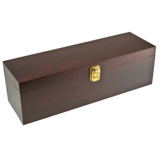 Подарункова коробка-кейс для вина Jesolo, колір коричневий - 400701