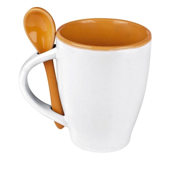 Чашка для кави Palermo, колір помаранчевий - 509510