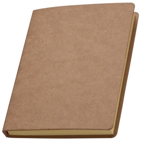 Блокнот з самоклеючими папірцями Burlington, колір коричневий - 826801
