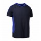 Футболка чоловіча PRO Wear з контрастними вставками, колір темно-синій - 0302790