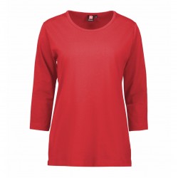 Лонгслів жіночий PRO Wear з рукавами 3/4, колір червоний - 0313330