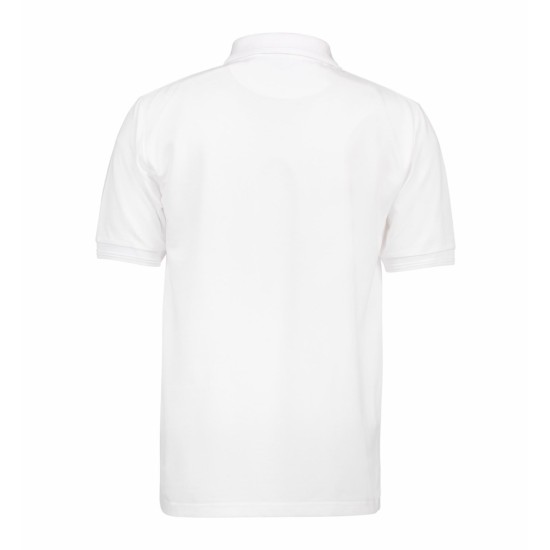Футболка поло чоловіча PRO WEAR з кишенею, колір білий - 0320001