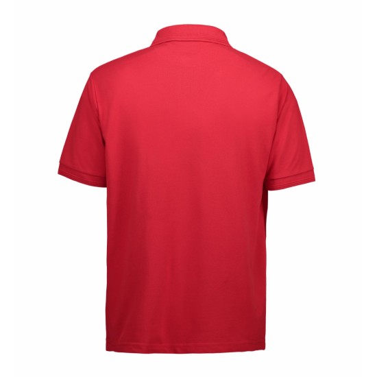Футболка поло чоловіча PRO WEAR з кишенею, колір червоний - 0320330