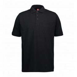 Футболка поло чоловіча PRO Wear з кишенею, колір чорний - 0320900