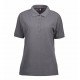 Футболка поло жіноча PRO Wear, колір сріблясто-сірий - 0321265