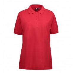 Футболка поло жіноча PRO Wear, колір червоний - 0321330