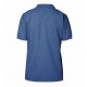 Футболка поло жіноча PRO Wear, колір синій меланж - 0321716