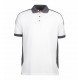 Футболка поло чоловіча PRO Wear з контрастними вставками, колір білий - 0322001