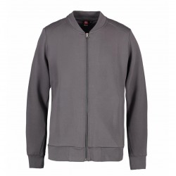 Світшот чоловічий на блискавці PRO Wear, колір сріблясто-сірий - 0366265