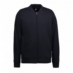 Світшот чоловічий на блискавці PRO Wear, колір темно-синій - 0366790