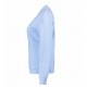 Світшот жіночий на блискавці PRO Wear, колір світло-синій - 0367700