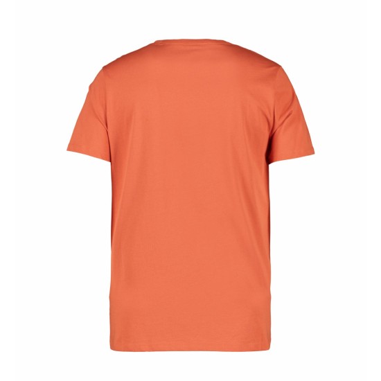 Футболка чоловіча ID ORGANIC, колір кораловий - 0552315