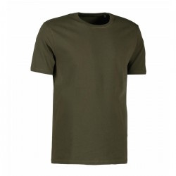 Футболка чоловіча ID Organic, колір оливковий - 0552570