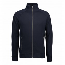 Світшот на блискавці чоловічий ID Full Zip, колір темно-сіній - 0628790