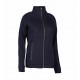 Світшот на блискавці жіночий ID Full Zip, колір темно-сіній - 0629790