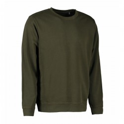Світшот чоловічий ID Оrganic, колір оливковий - 0682570
