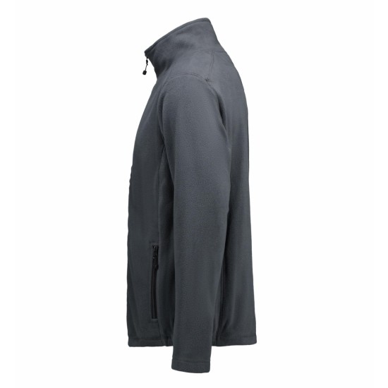 Куртка флісова чоловіча ID, колір сірий - 0803260