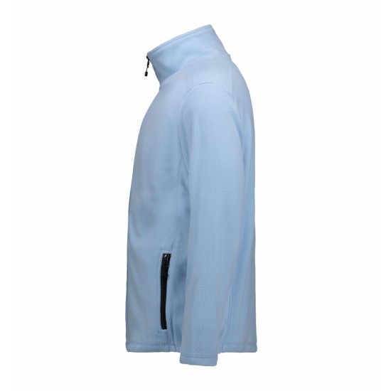 Куртка флісова чоловіча ID, колір світло-синій - 0803700