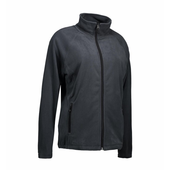 Куртка флісова жіноча ID, колір сірий - 0805260