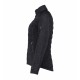 Куртка флісова жіноча стьобана ID, колір антрацит меланж - 0827230