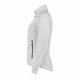 Куртка флісова жіноча стьобана ID, колір сірий меланж - 0827210