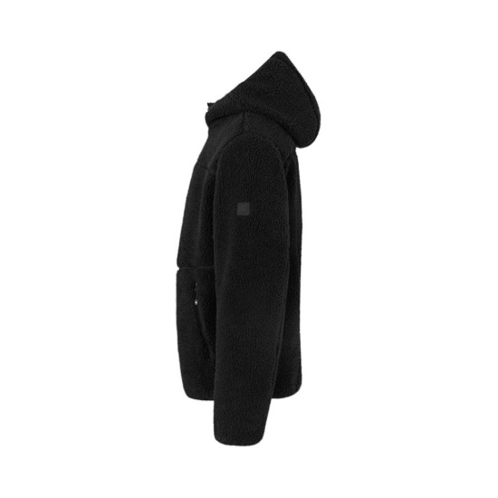 Куртка флісова чоловіча Pile, колір чорний - 0828900