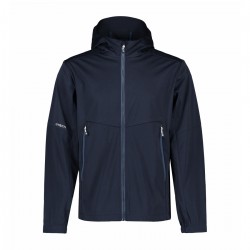 Куртка софтшел чоловіча ID Light, колір темно-сіній - 0836790