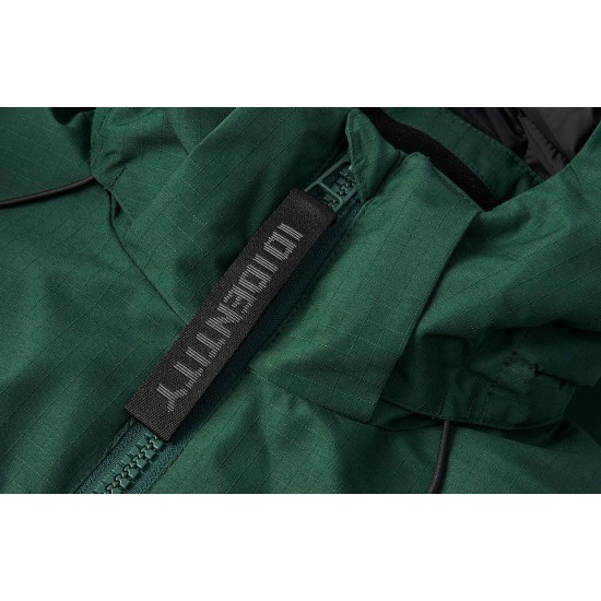Куртка жіноча ID Winter, колір темно-зелений - 0843590
