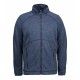 Куртка флісова чоловіча Zip'n'Mix, колір темно-синій меланж - 0847796