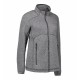 Куртка флісова жіноча Zip'n'Mix, колір антрацит меланж - 0848230