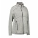 Куртка флісова жіноча Zip'n'Mix, колір сірий меланж - 0848210