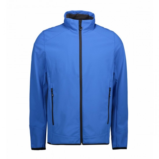 Куртка софтшел чоловіча ID Jacket, колір лазурний - 0854735