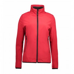 Куртка софтшел жіноча ID Jacket, колір червоний - 0856330