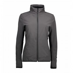 Куртка софтшел жіноча ID Jacket, колір сріблясто-сірий - 0856265