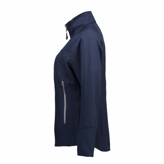 Куртка софтшелл жіноча Jacket Performance women, колір темно-сіній - 0869790