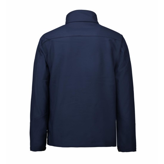 Куртка софтшелл чоловіча Jacket Contrast, колір темно-сіній - 0872790