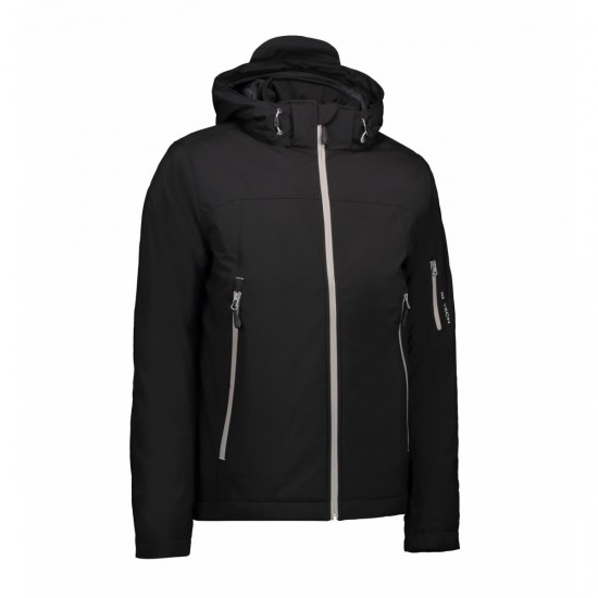 Куртка чоловіча ID Winter Softshell, колір чорний - 0898900