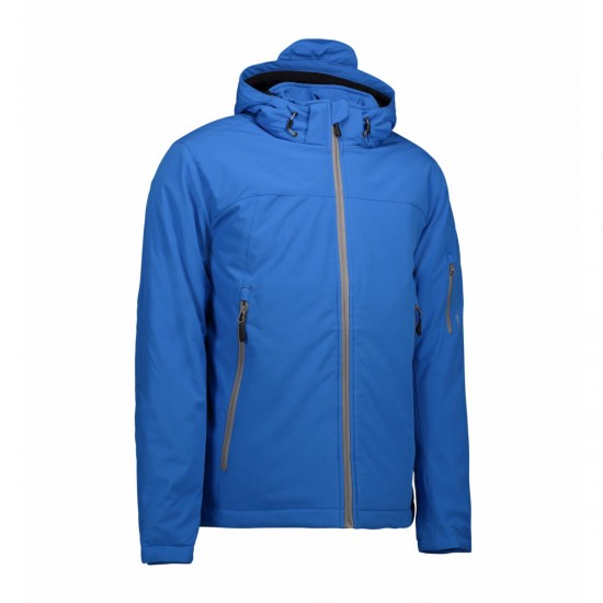 Куртка чоловіча ID Winter Softshell, колір синій - 0898760
