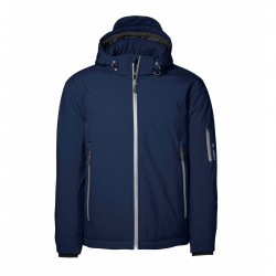Куртка чоловіча ID Winter Softshell, колір темно-сіній - 0898790