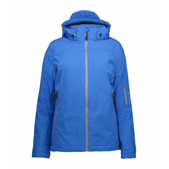 Куртка жіноча зимова ID SOFT SHELL, колір синій - 0899760
