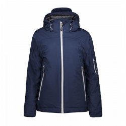Куртка жіноча ID Winter Softshell, колір темно-сіній - 0899790