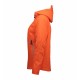 Куртка жіноча зимова ID SOFT SHELL, колір помаранчевий - 0899350