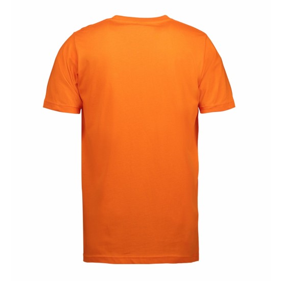 Футболка чоловіча ID YES, колір помаранчевий - 2000350