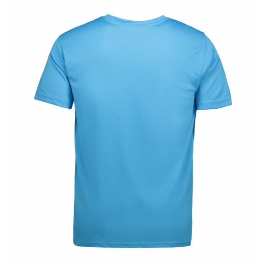 Футболка чоловіча ID YES Active, колір блакитний - 2030730
