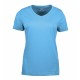 Футболка жіноча ID YES Active, колір блакитний - 2032730